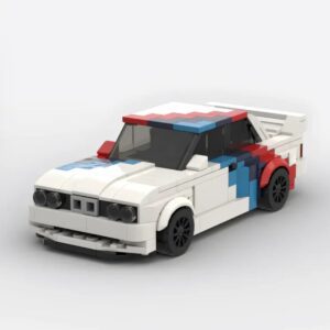 Pixel Rally GT DIY Brick Kit (260 Pieces)