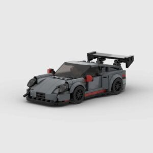 Porsche 911 GT3 RS with Opening Doors DIY Brick Kit (260 Pieces)
