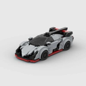 Porsche 911 GT3 RS DIY Brick Kit (290 Pieces)
