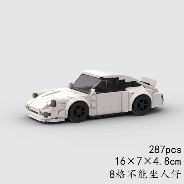 Porsche 911 Carrera DIY Brick Kit (287 Pieces) - Image 7