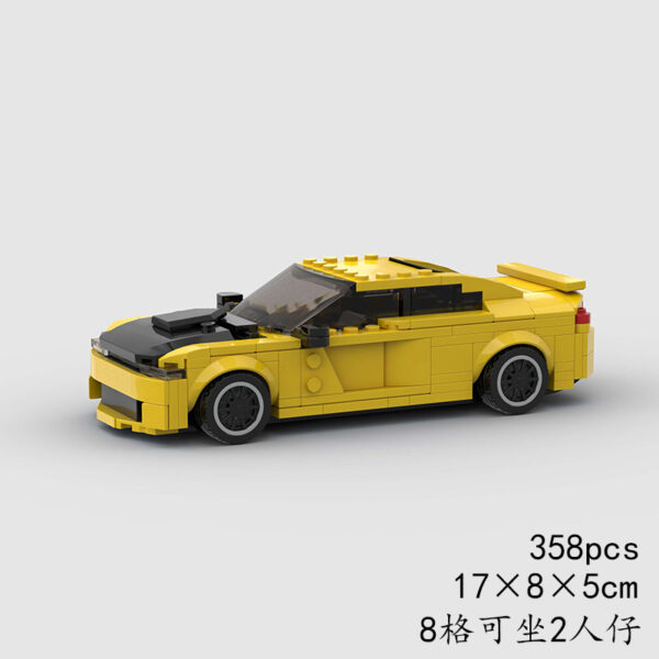 Chevrolet Camaro SS DIY Brick Kit (358 Pieces) - Image 7