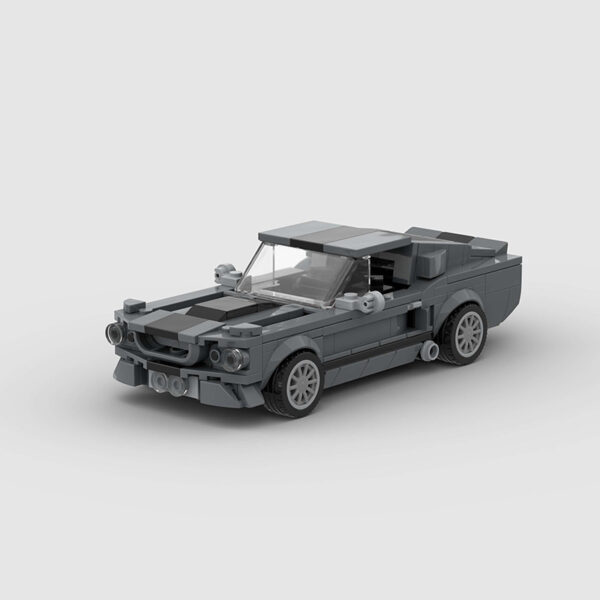 1967 Ford Mustang Fastback DIY Brick Kit (364 Pieces)