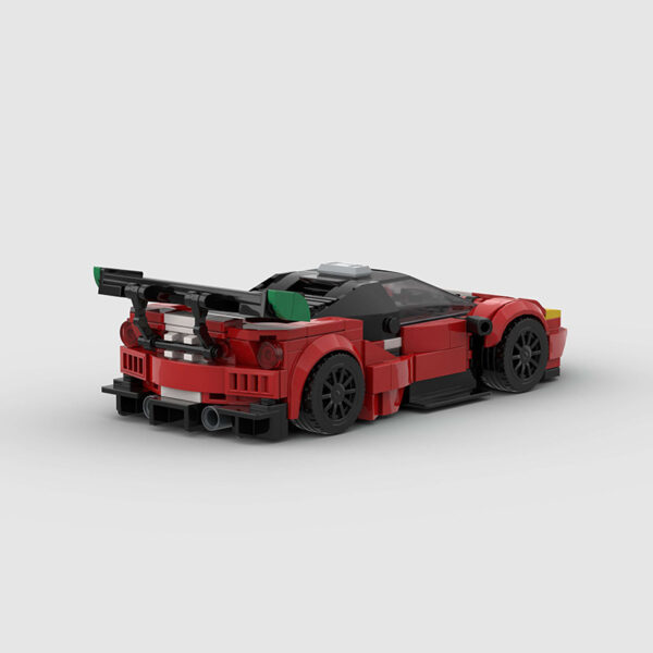Ferrari 488 GTB DIY Brick Kit (332 Pieces) - Image 3