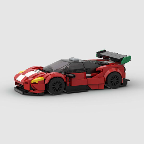 Ferrari 488 GTB DIY Brick Kit (332 Pieces) - Image 4