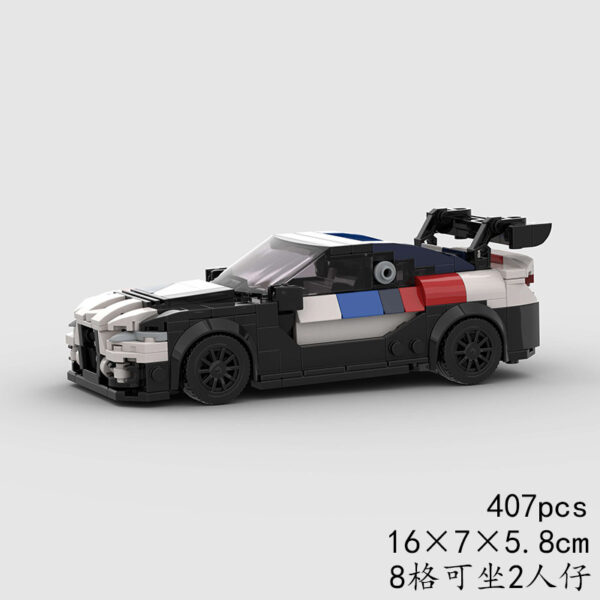 BMW M4 GT3 DIY Brick Kit (407 Pieces) - Image 7