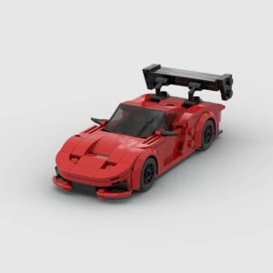 GT Wing Supercar DIY Brick Kit (310 Pieces)