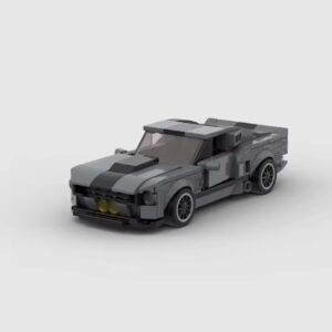 1967 Ford Mustang Fastback DIY Brick Kit (350 Pieces)