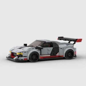 GT Hypercar DIY Brick Kit (260 Pieces)