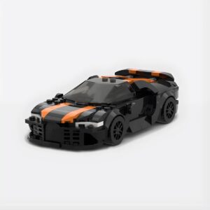 Obsidian Racer DIY Brick Kit (280 Pieces)