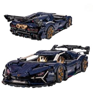 Lamborghini Revuelto “Starry Sky” DIY Brick Kit (4,106 Pieces)