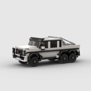 Mercedes G63 AMG 6×6 DIY Brick Kit (260 Pieces)