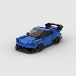 Porsche 911 GT3 RS DIY Brick Kit (230 Pieces)