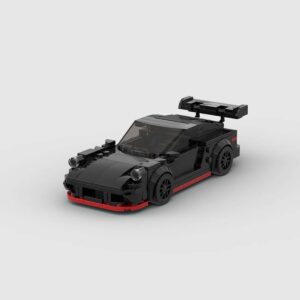 Porsche 911 GT3 RS DIY Brick Kit (230 Pieces)