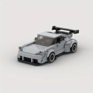 Porsche 911 RWB Widebody DIY Brick Kit (240 Pieces)