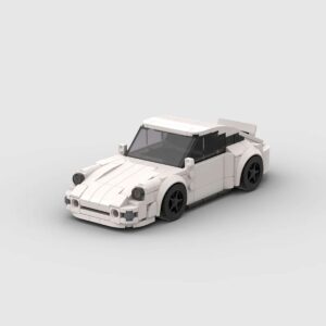 Porsche 911 Turbo 930 DIY Brick Kit (210 Pieces)
